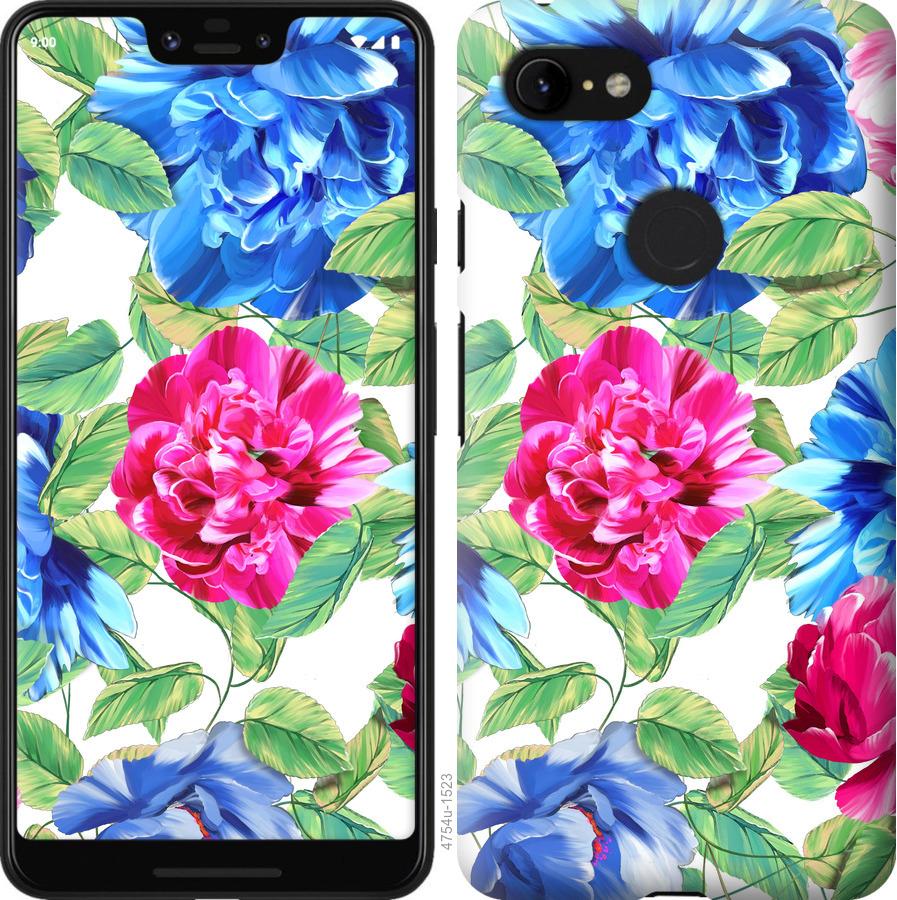 

Чохол на Google Pixel 3 XL квіти 21