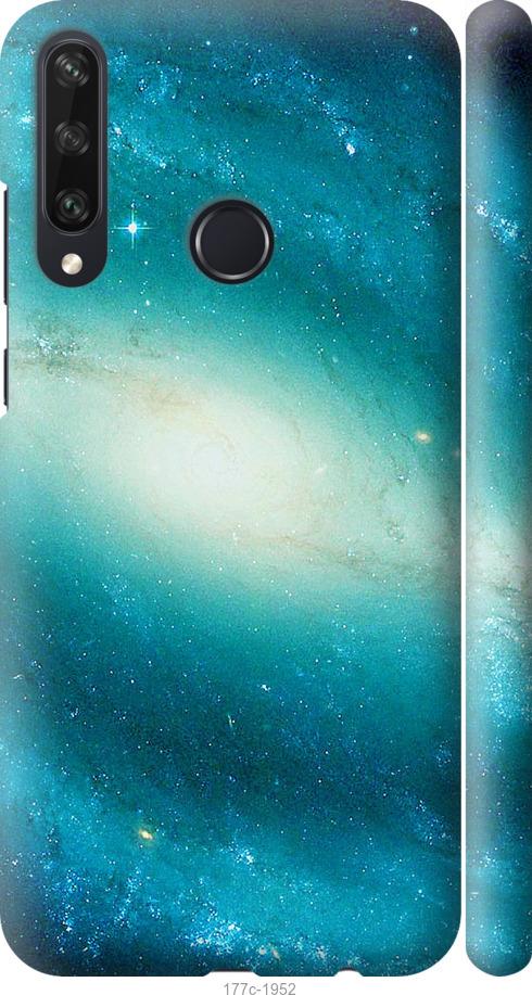 

Чехол на Huawei Y6p Голубая галактика
