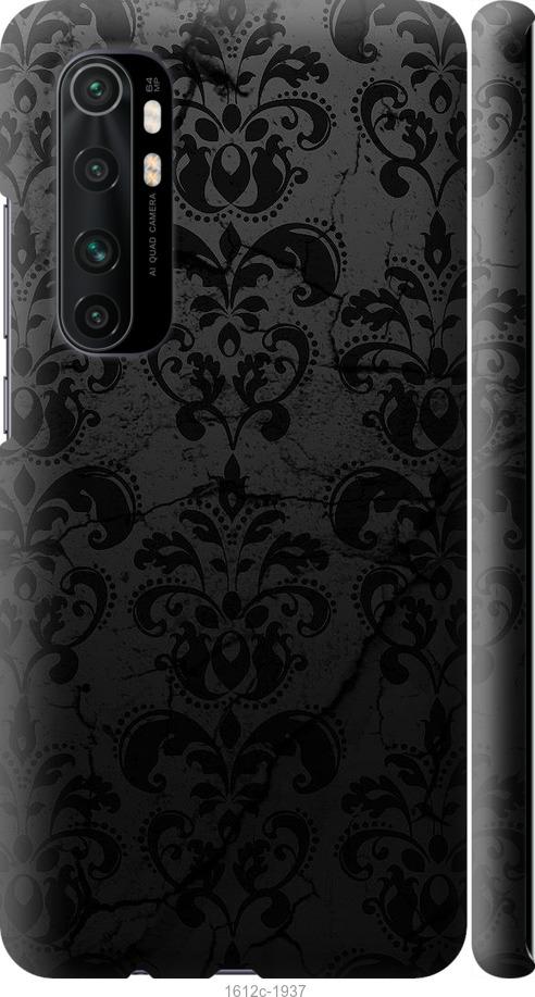 

Чехол на Xiaomi Mi Note 10 Lite узор черный