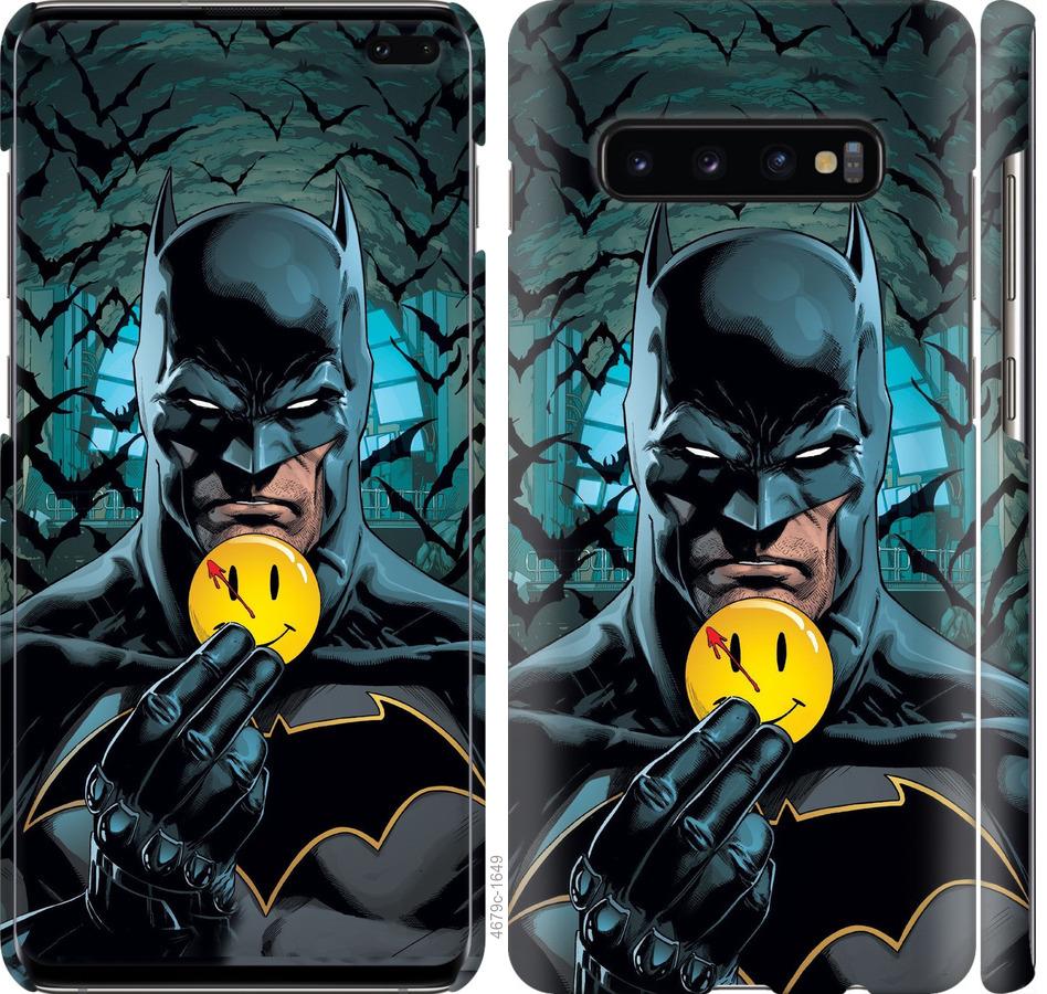 Чехол на Samsung Galaxy S10 Plus Бэтмен 2
