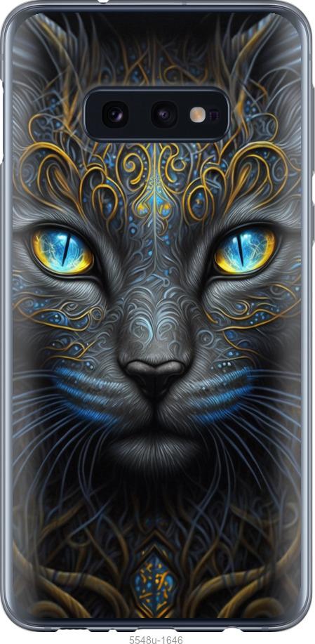 Чехол на Samsung Galaxy S10e Кошка