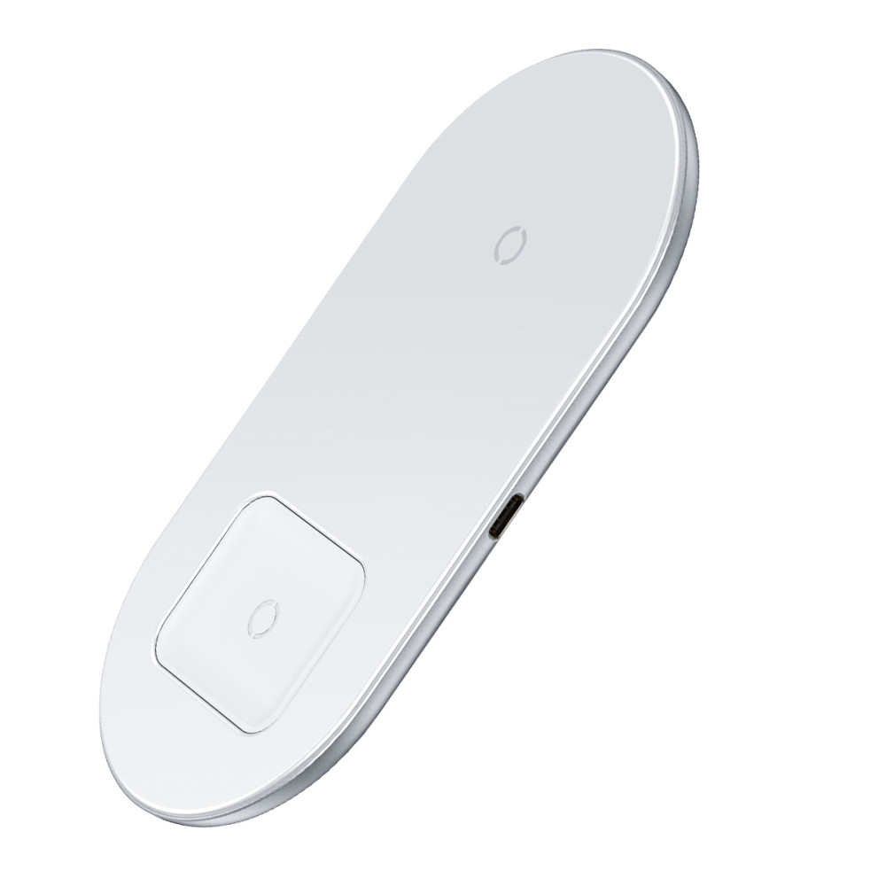 

БЗУ Baseus Simple 2in1 18Wдля Зарядные устройства Белый (122651)