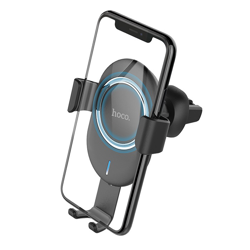 

Автодержатель с БЗУ HOCO CW17 Wireless Charger Черный (115564)