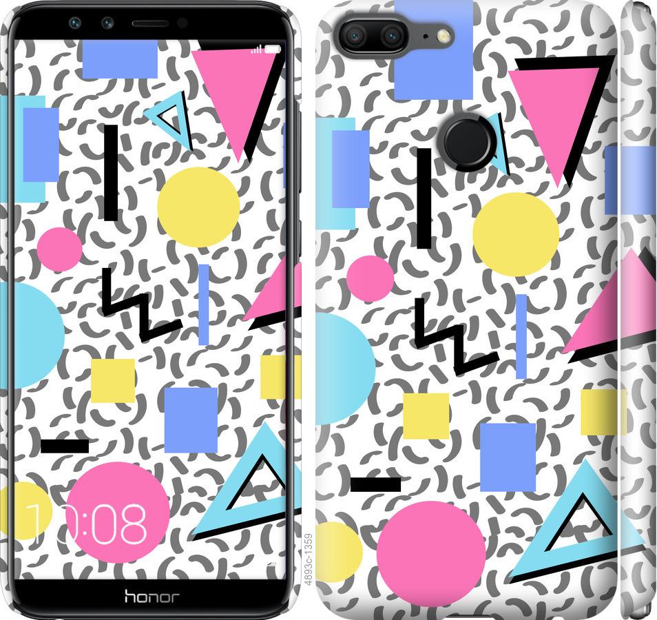 

Чехол на Huawei Honor 9 Lite Color shapes