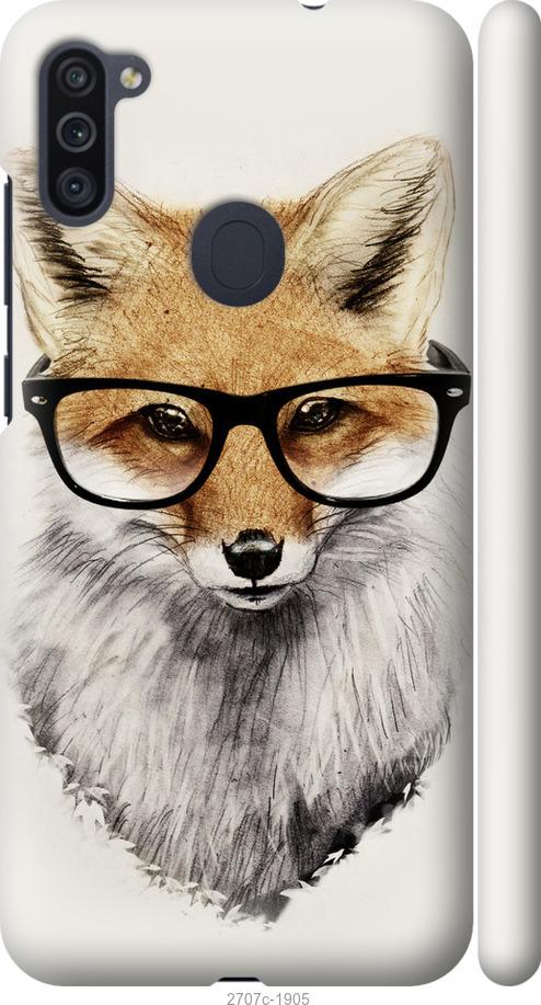 

Чехол на Samsung Galaxy M11 M115F Лис в очках