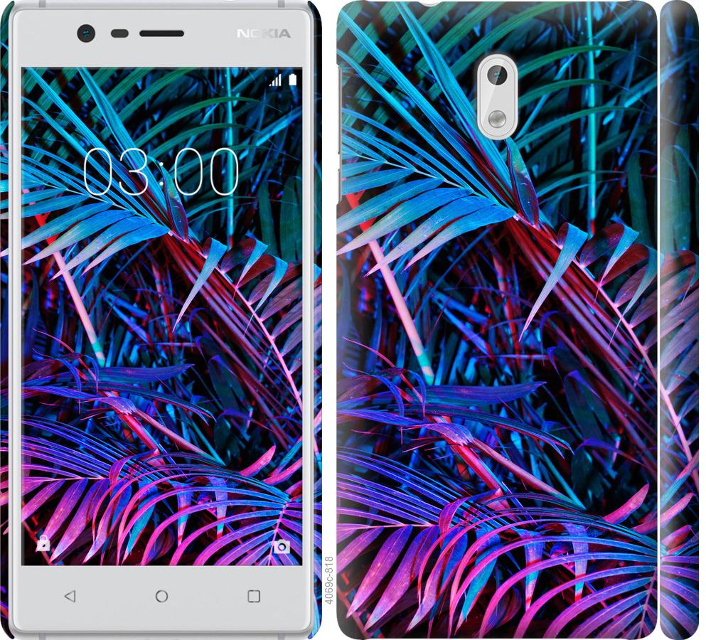 

Чохол на Nokia 3 Папороть під ультрафіолетом