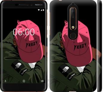 

Чехол на Nokia 6 2018 logo de yeezy