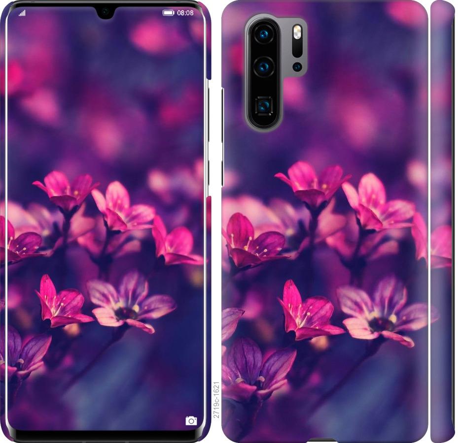 

Чохол на Huawei P30 Pro Пурпурні квіти