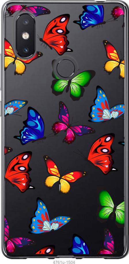 

Чехол на Xiaomi Mi8 SE Красочные мотыльки
