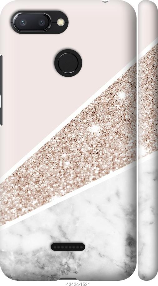 

Чехол на Xiaomi Redmi 6 Пастельный мрамор
