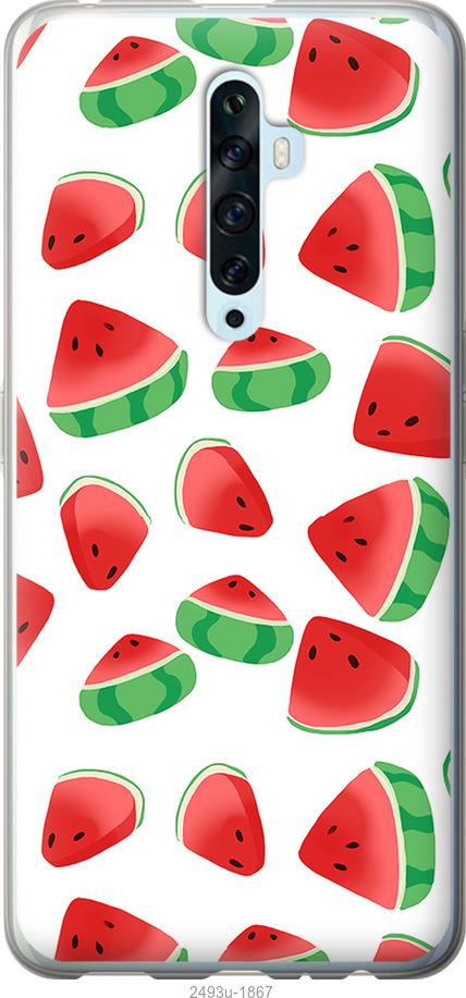 

Чехол на Oppo Reno 2Z Арбуз