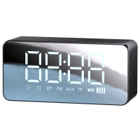 Bluetooth колонка + часы Usams US-YX007 FM-Tuner AUX BT5.0