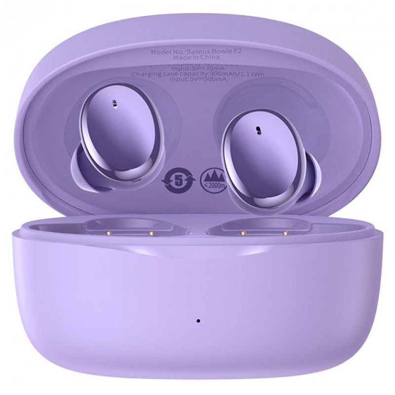 

Bluetooth наушники Baseus Bowie E2 TWS (NGTW09) Purple (245017)