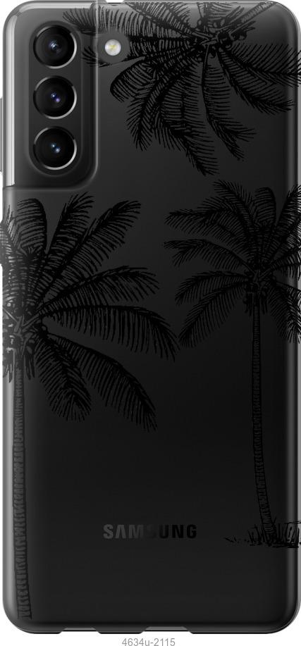 Чехол на Samsung Galaxy S21 Plus Пальмы1