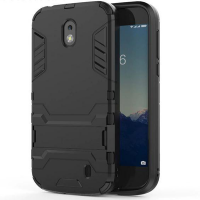 

Бронированный противоударный TPU+PC чехол Immortal для Nokia 1