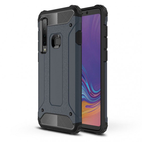 

Бронированный противоударный TPU+PC чехол Immortal для Samsung Galaxy A9 (2018) Серый / Metal slate (92299)