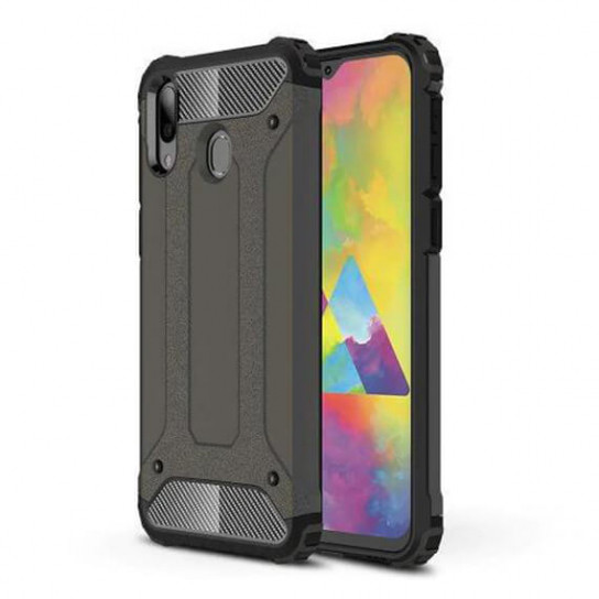 

Бронированный противоударный TPU+PC чехол Immortal для Xiaomi Redmi 7 Металл / Gun Metal (101802)