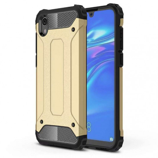 

Броньований протиударний TPU+PC чохол Immortal для Xiaomi Redmi 7A (Золотий)
