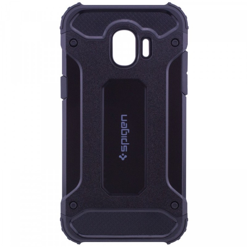 

Бронированный противоударный TPU+PC чехол SPIGEN (HC) для Samsung Galaxy J6+ (2018) (J610F) Черный (91441)