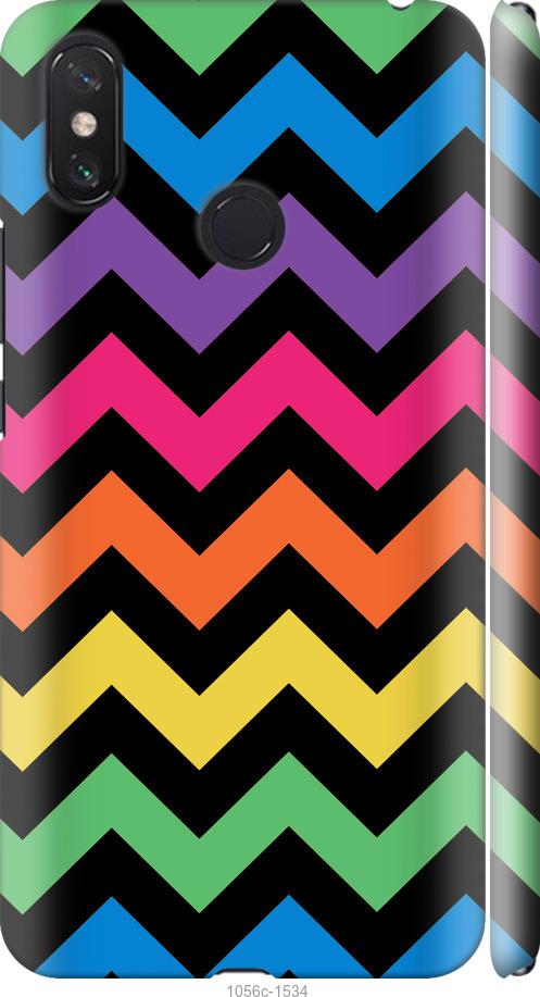 

Чехол на Xiaomi Mi Max 3 Шеврон v1