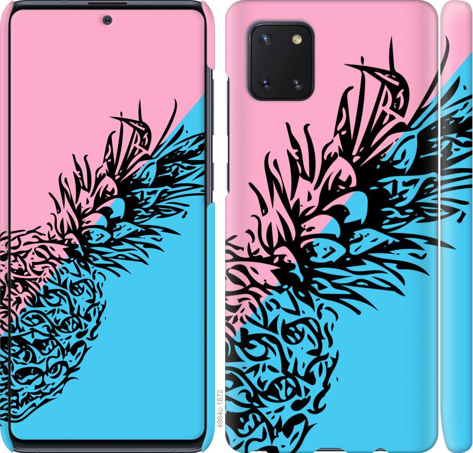 Чохол на Samsung Galaxy Note 10 Lite Ананас 1