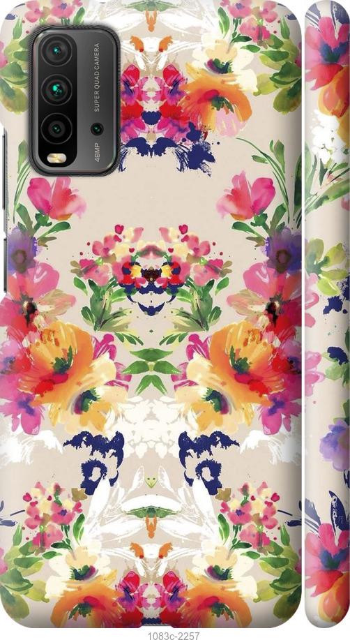 

Чохол на Xiaomi Redmi 9T Квітковий візерунок