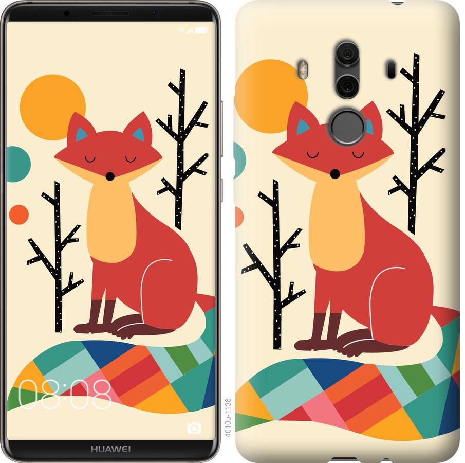 

Чехол на Huawei Mate 10 Pro Rainbow fox