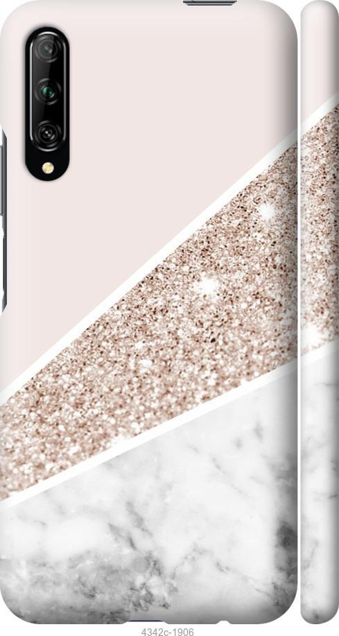 

Чехол на Huawei P Smart Pro Пастельный мрамор