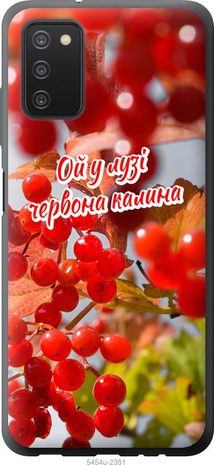 

Чехол на Samsung Galaxy A03s A037F Калина