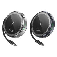 БЗУ Hoco CQ18 Flash 2in1 Magnetic + iWatch (with retractable cable Type-C)
