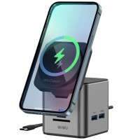 БЗУ + HUB WIWU Wi-W025 Cube 9in1 USB-C