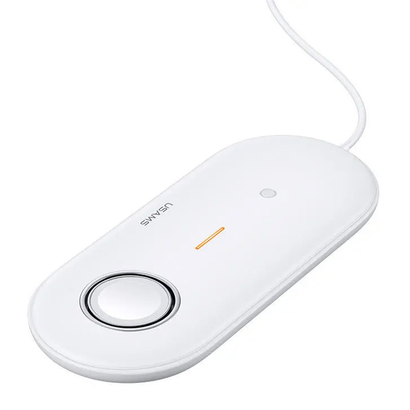 

БЗУ Usams US-CD119 2in1 + Кабельдля Зарядные устройства Белый (130669)