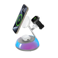 БЗУ WIWU Wi-W036 Aurora 3 in 1 wireless charger