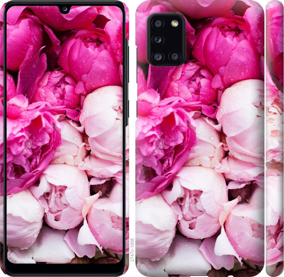 

Чохол на Samsung Galaxy A31 A315F Рожеві півонії