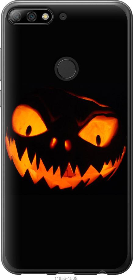 

Чехол на Huawei Y7 Prime 2018 Огненный Джек v1