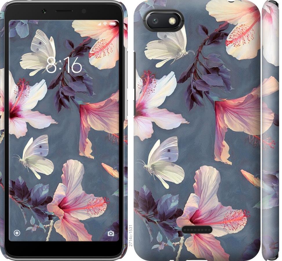 

Чохол на Xiaomi Redmi 6A Намальовані квіти