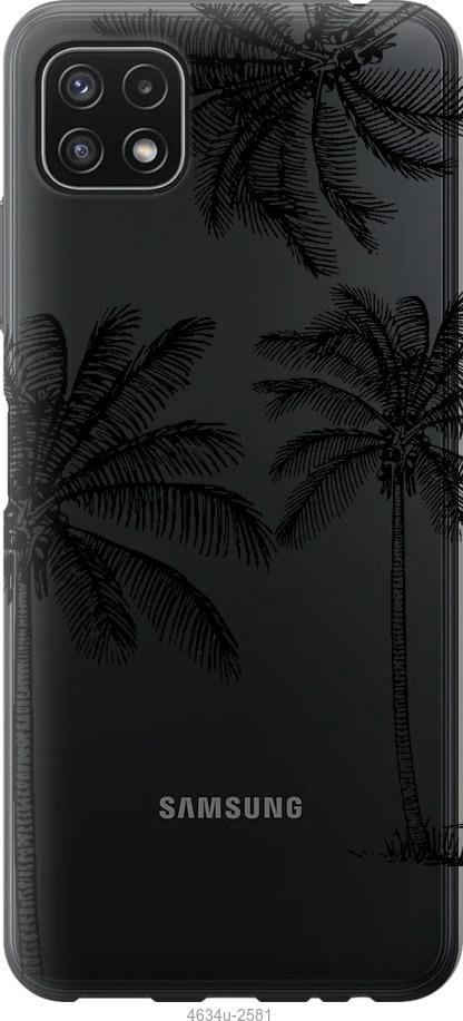 Чехол на Samsung Galaxy A22 5G A226B Пальмы1
