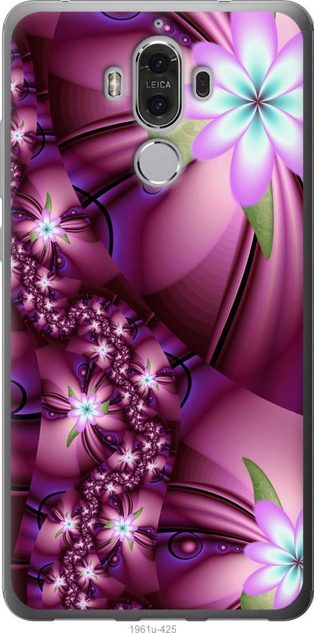 

Чехол на Huawei Mate 9 Цветочная мозаика