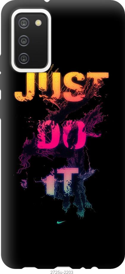 

Чехол на Samsung Galaxy A02s A025F Just Do It