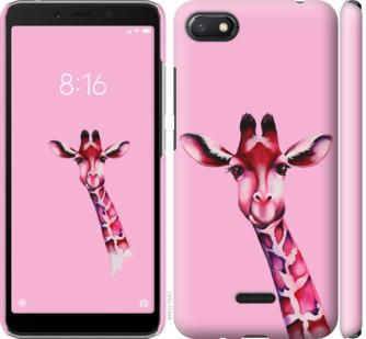 

Чохол на Xiaomi Redmi 6A Рожева жирафа