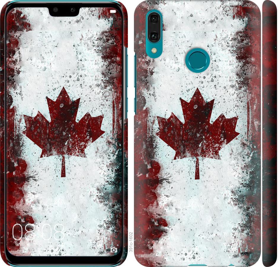 

Чохол на Huawei Y9 2019 Прапор Канади
