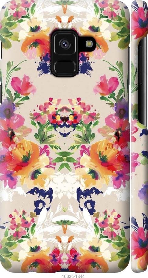 

Чехол на Samsung Galaxy A8 2018 A530F Цветочный узор
