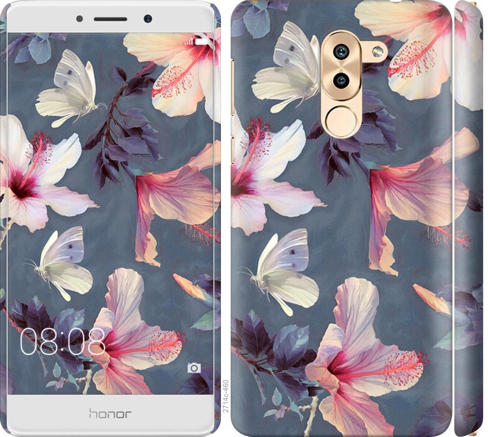 

Чохол на Huawei Mate 9 Lite Намальовані квіти