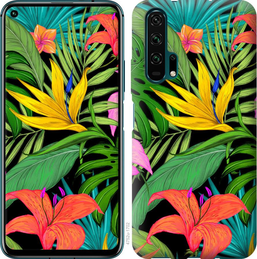 

Чохол на Huawei Honor 20 Pro Тропічні листя 1