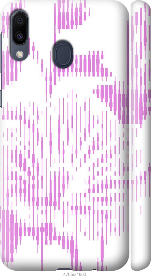 

Чехол на Samsung Galaxy M20 Розовый бутон. Цветок. Pink Flower Bloom