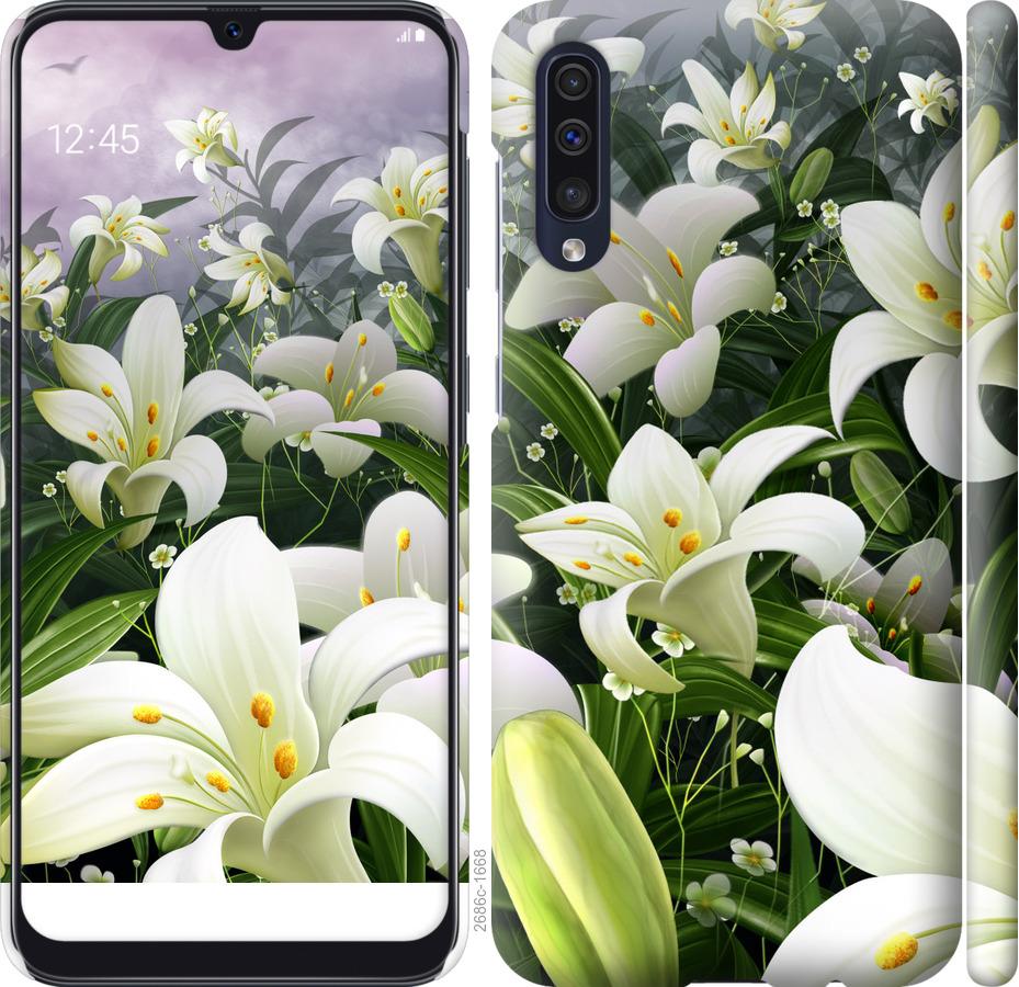 

Чохол на Samsung Galaxy A30s A307F білі лілії