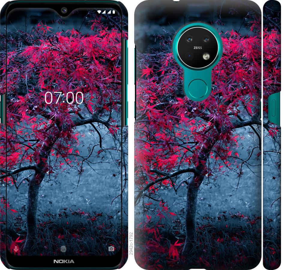 

Чохол на Nokia 7.2 Дерево з яскравими листям