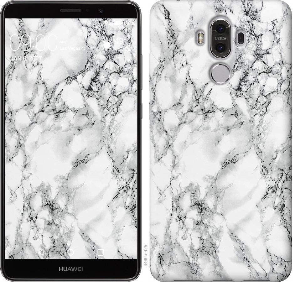 

Чохол на Huawei Mate 9 мармур білий