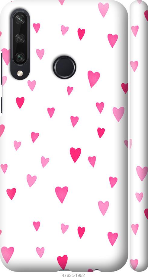 

Чехол на Huawei Y6p Сердечки 2