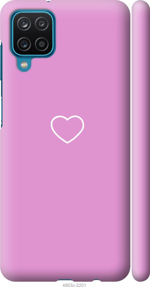 Чехол на Samsung Galaxy M12 M127F Сердце 2